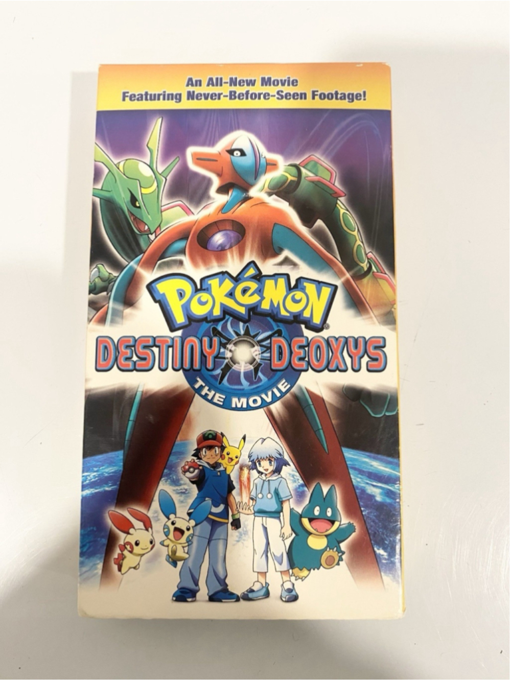 Pokemon Destiny Deoxys The Movie VHS 2005 RARE Canadian Alliance Atlantis